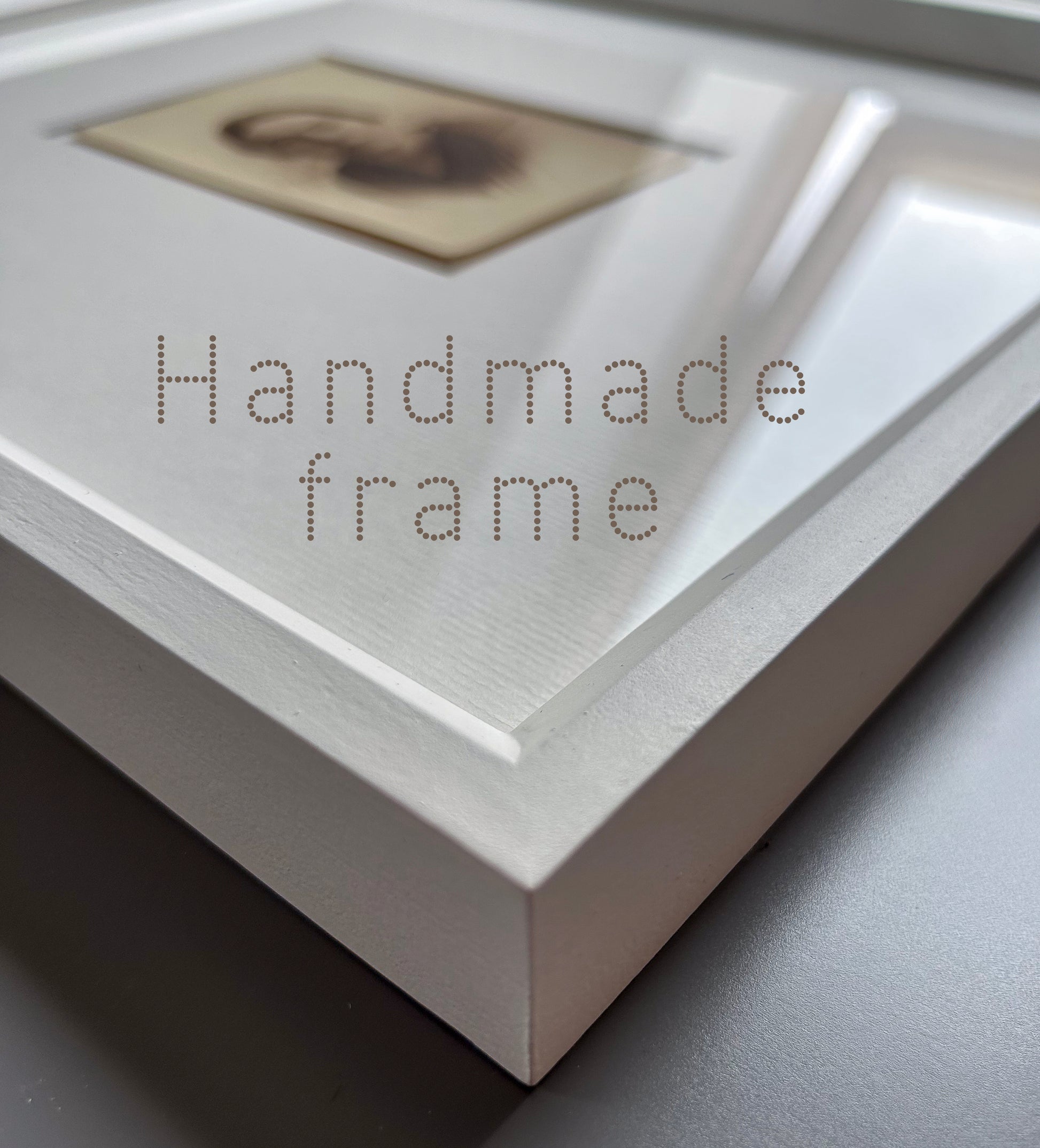 Antonina - Vintage 1930s Original Black & White Photograph — Handcrafted Frame + Custom Matte — Antonina Pirozhkova