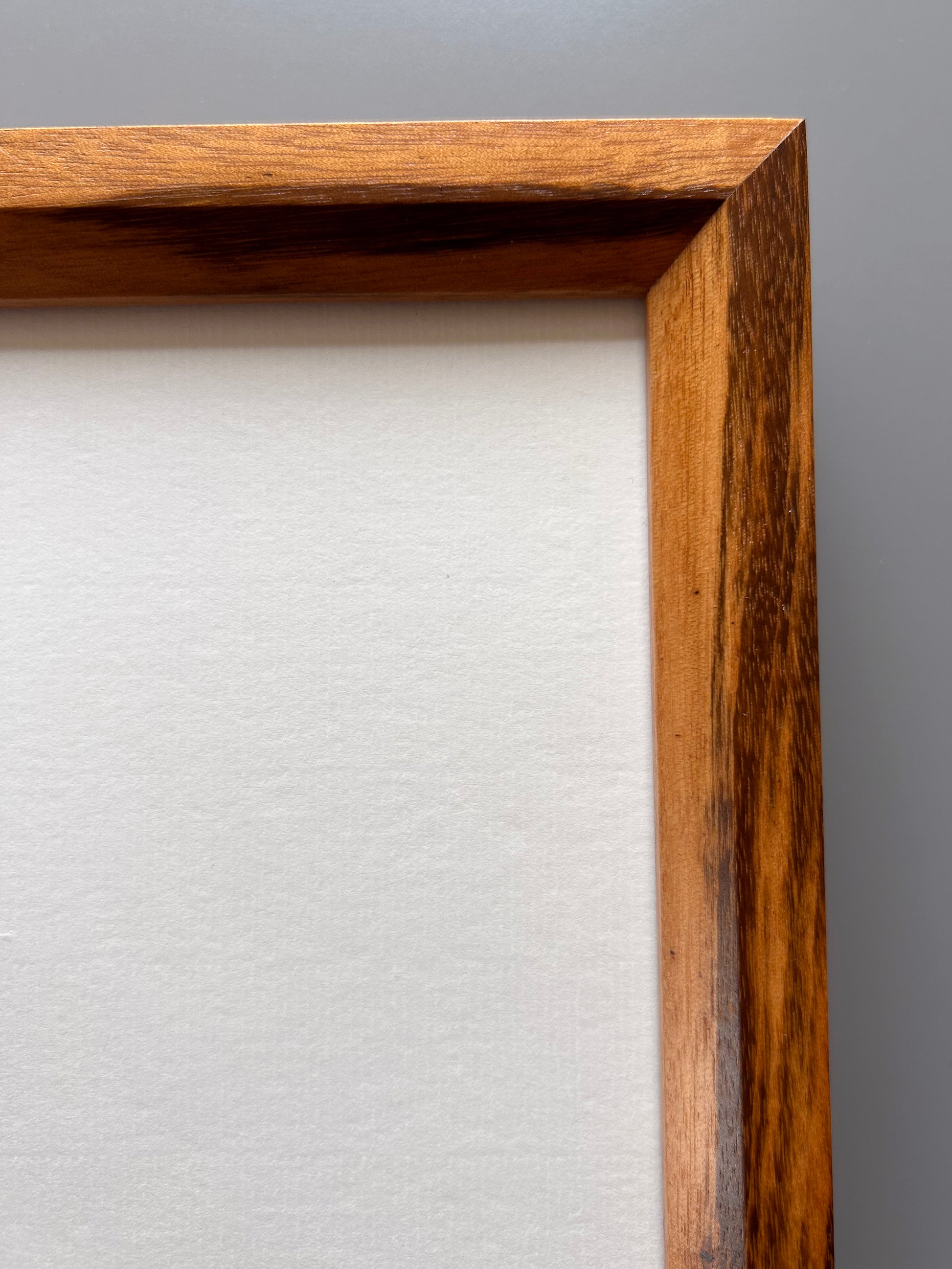 Astrid - 1910's original black and white photograph in custom handmade Tigerwood frame