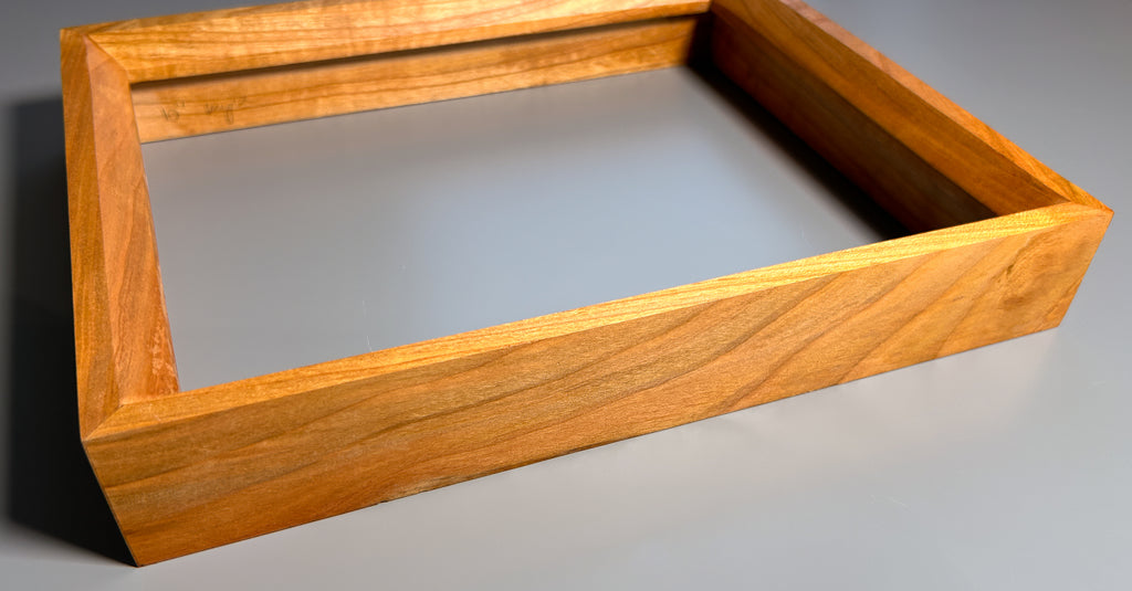 European made handmade picture frame from Maple hardwood