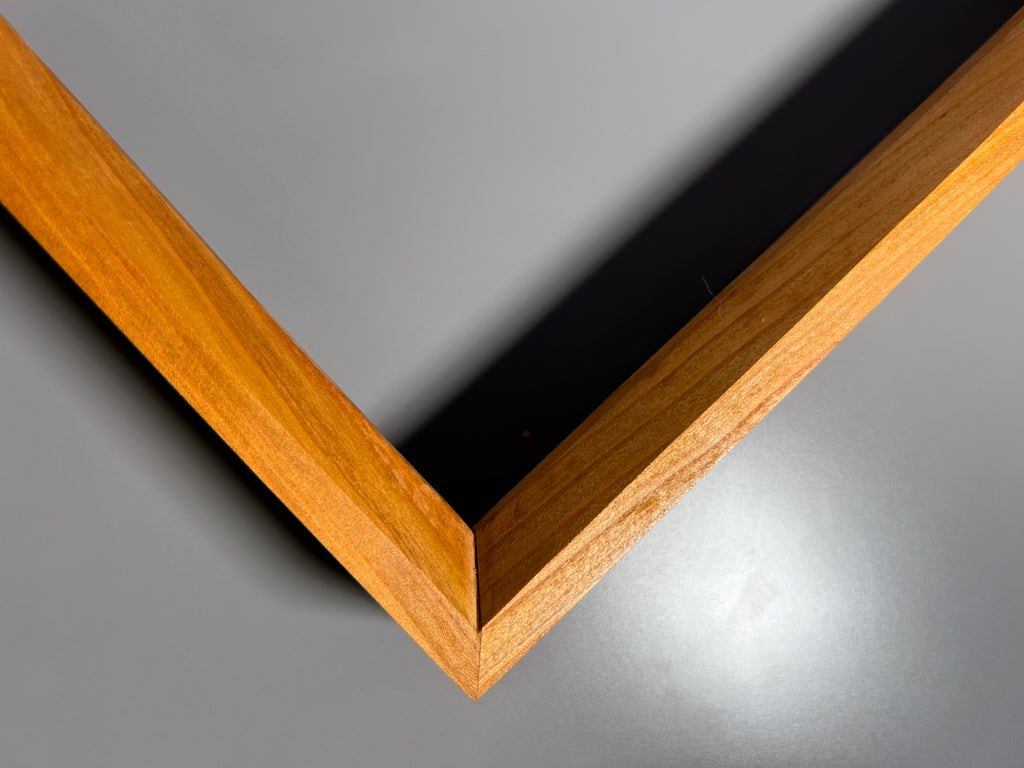 European made handmade picture frame from Maple hardwood 8x10 inches