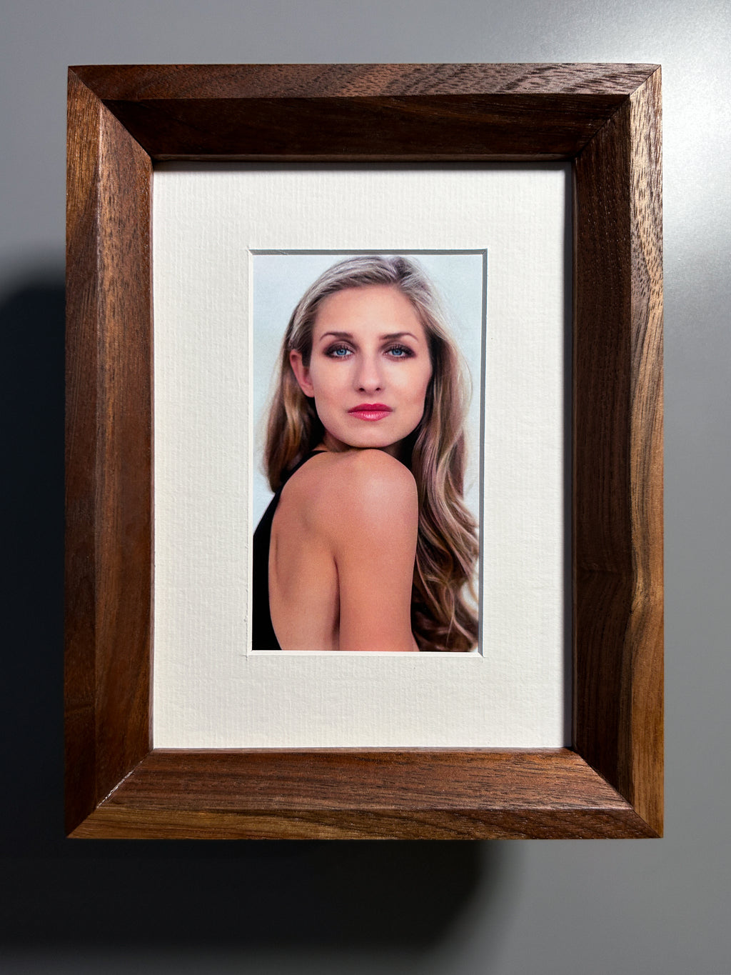 Handmade Walnut Picture Frame 5x7 inches