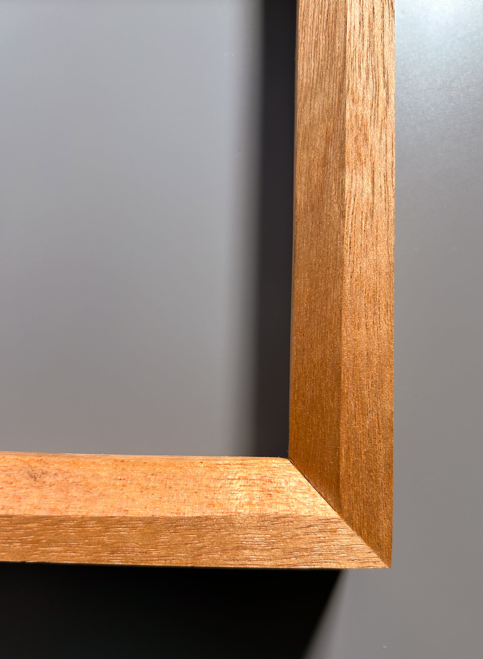 Heirloom quality exotic birdseye maple wood picture frame made in Europe 8x8 inches