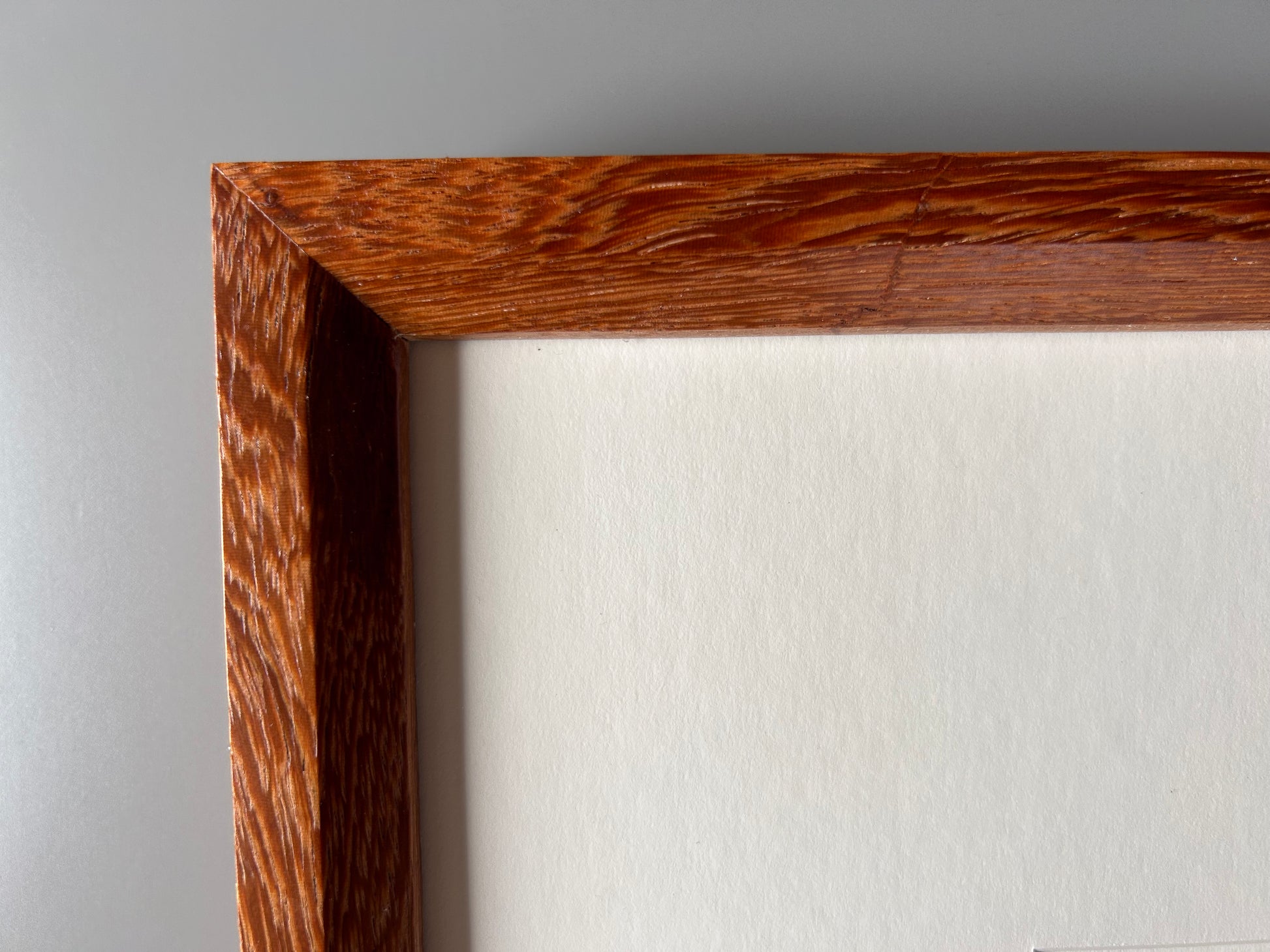 Julia Margaret - 1910's original black and white photograph in Handmade Merbau wood frame
