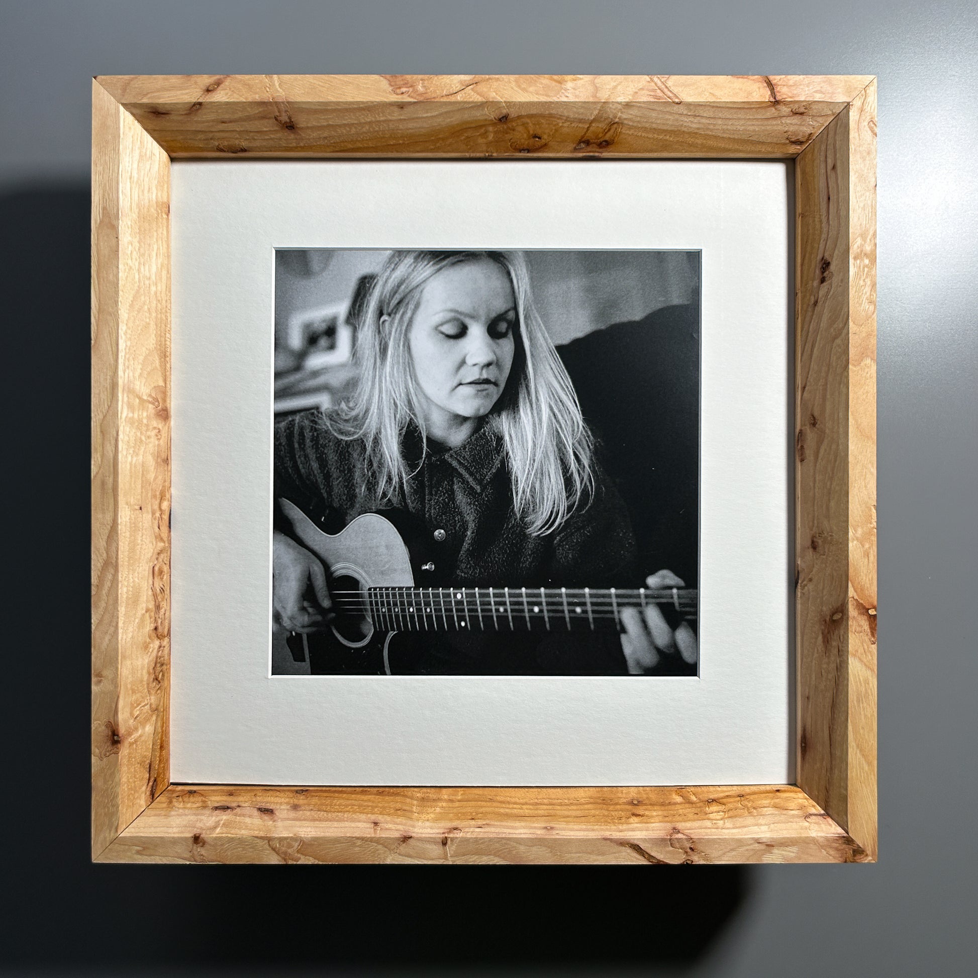 Spalted Maple Picture Frame 12x12 inches (30×30 cm)