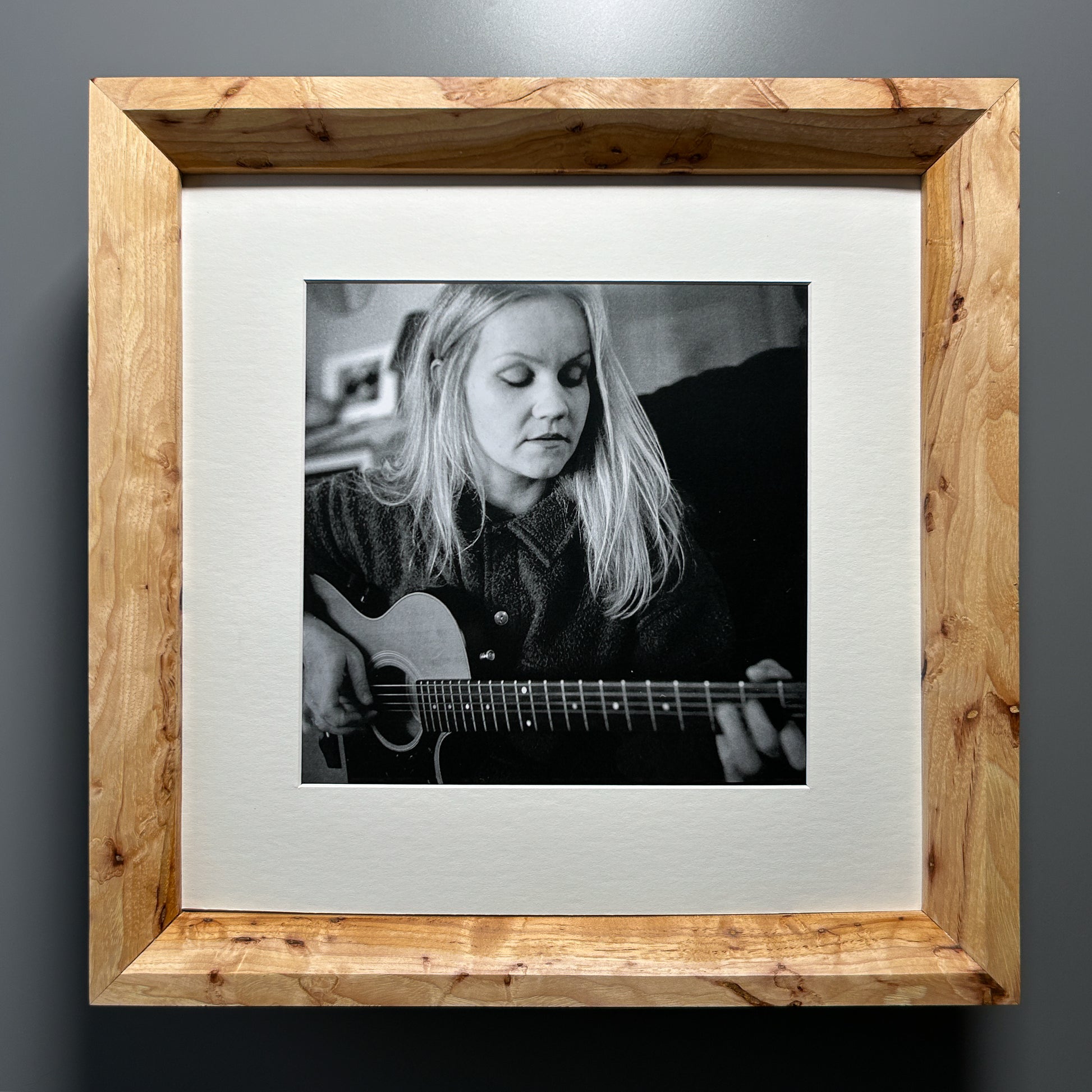 Spalted Maple Picture Frame 12x12 inches (30×30 cm)