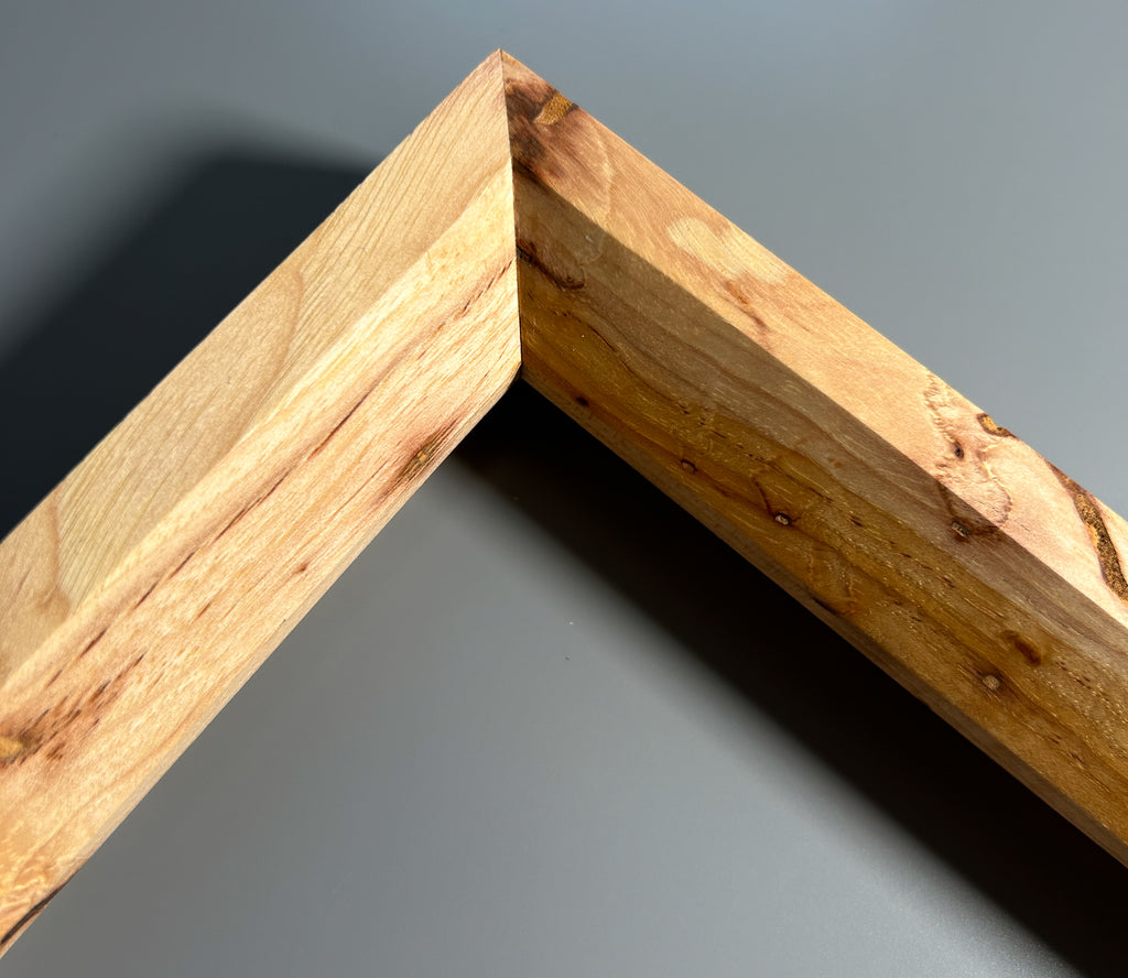 Spalted Maple Picture Frame 12x12 inches (30×30 cm)