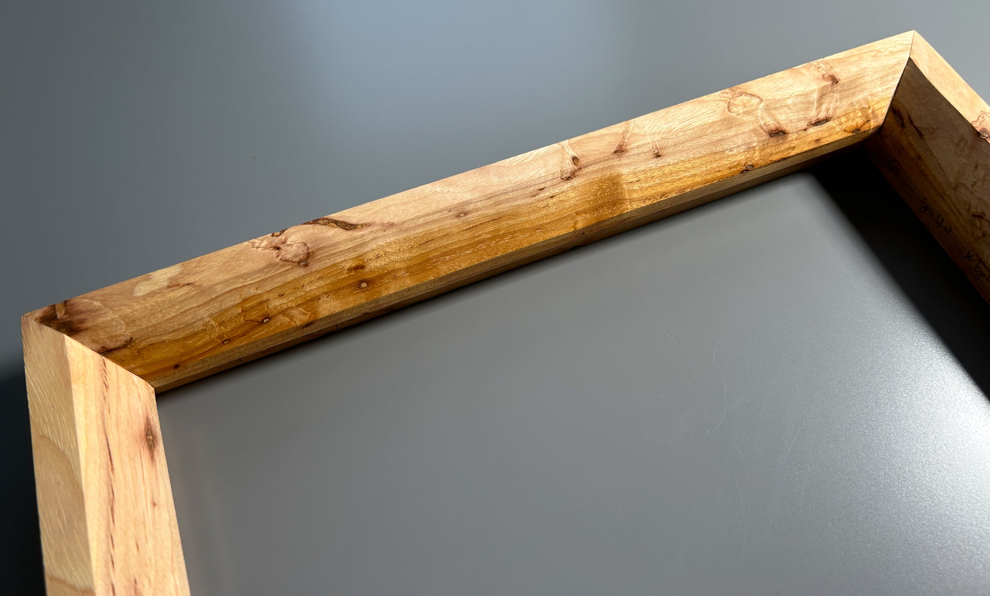 Spalted Maple Picture Frame 12x12 inches (30×30 cm)