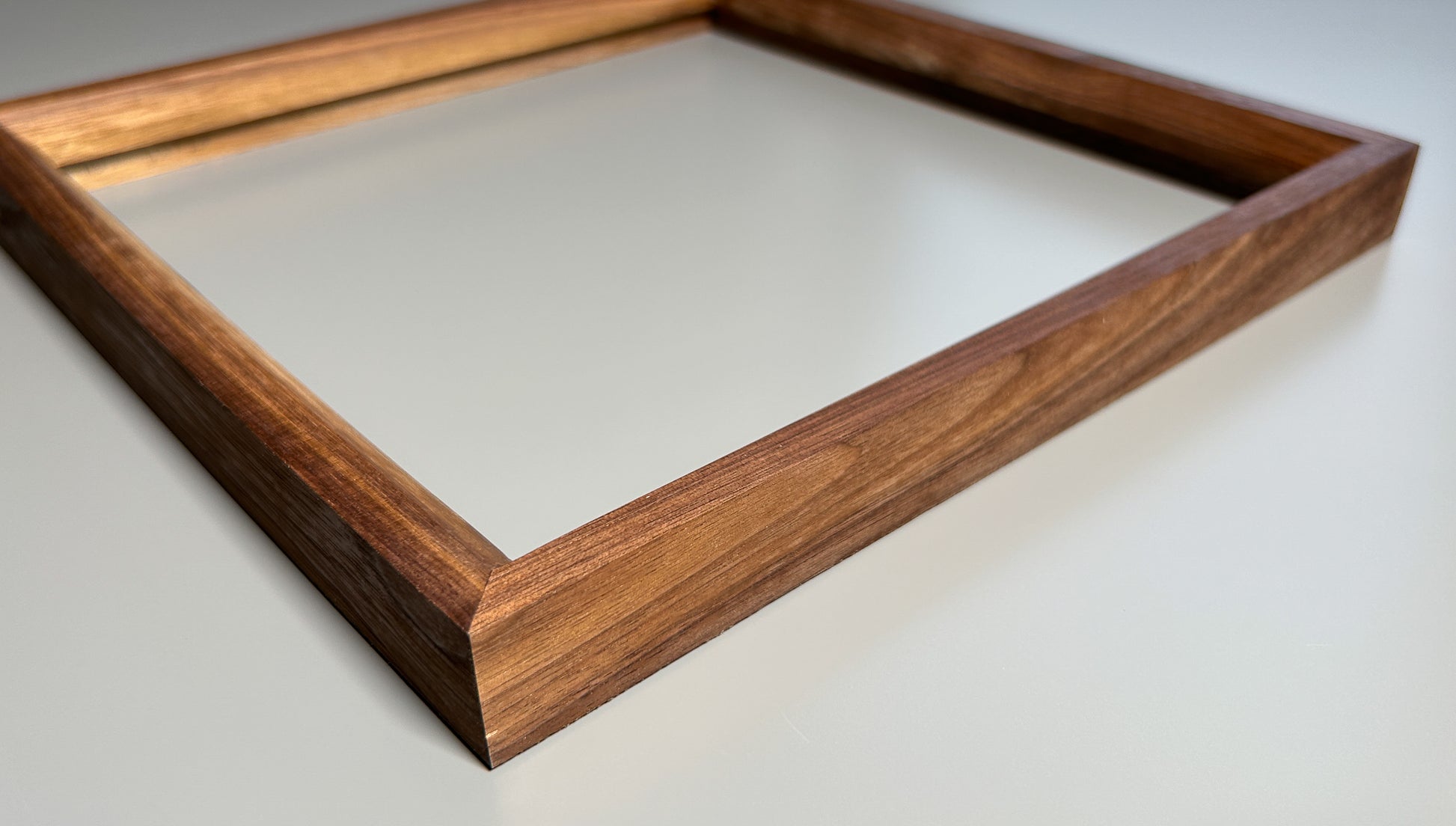 Handmade Walnut Picture Frame 10×10 Inch (25x25 cm)