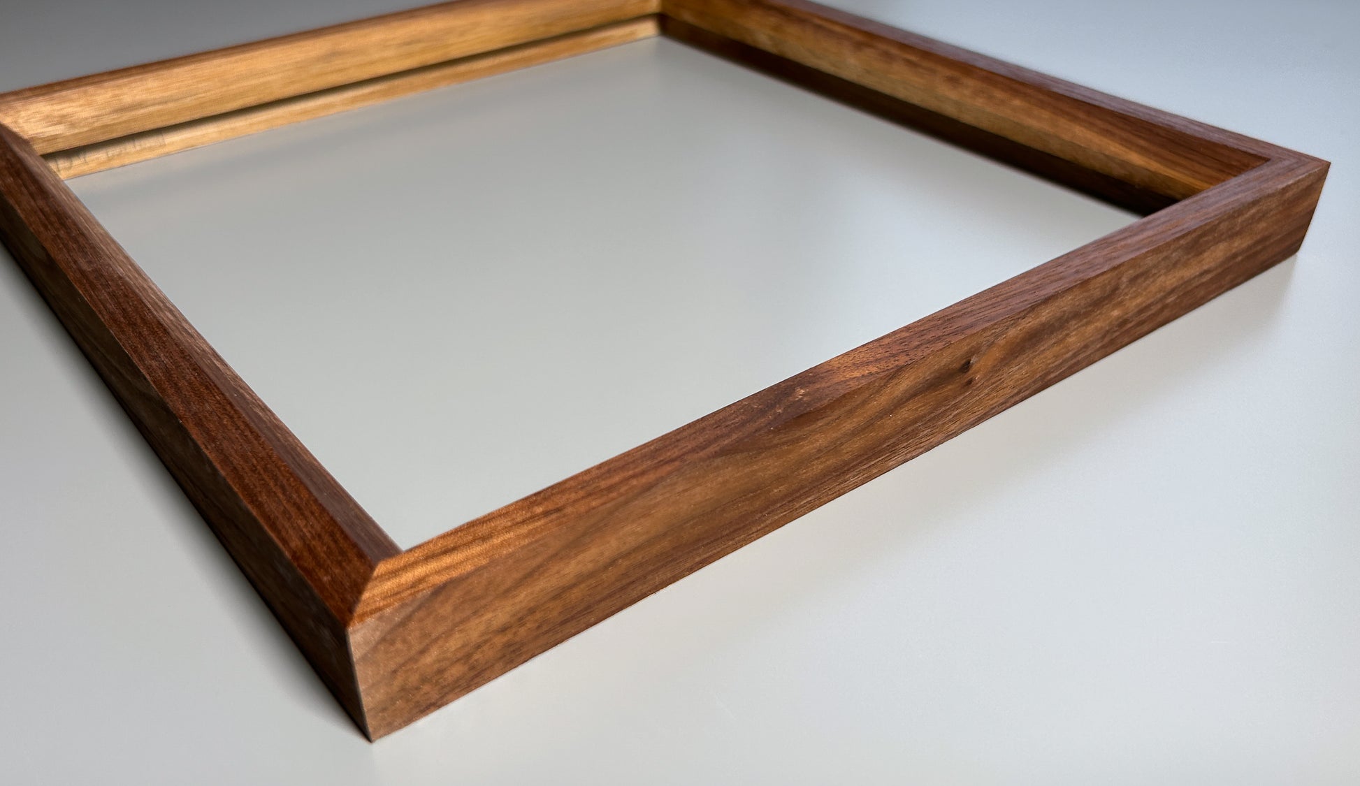 Handmade Walnut Picture Frame 10×10 Inch (25x25 cm)