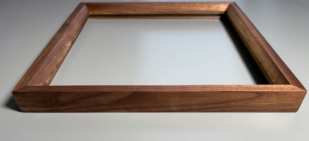Handmade Walnut Picture Frame 10×10 Inch (25x25 cm)
