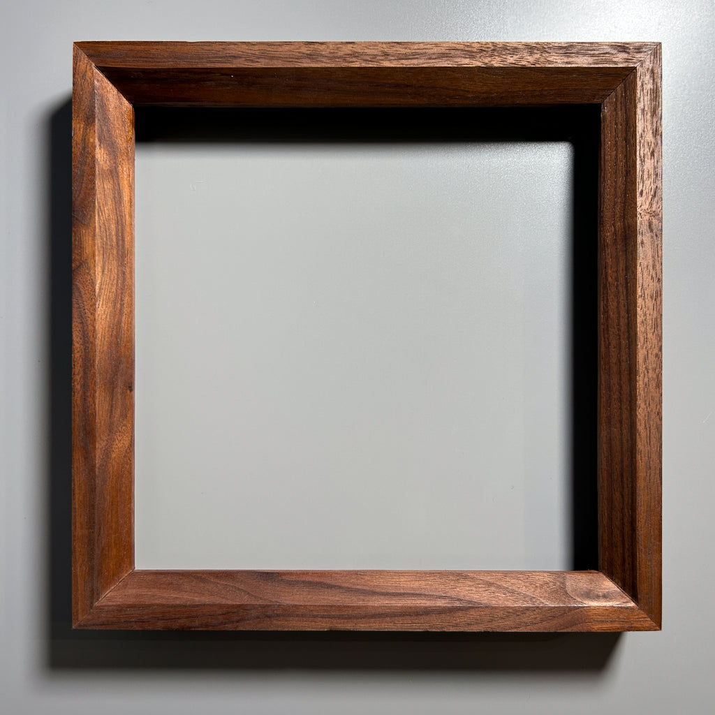 Walnut Picture Frame 8x8 inches (20x20 cm)