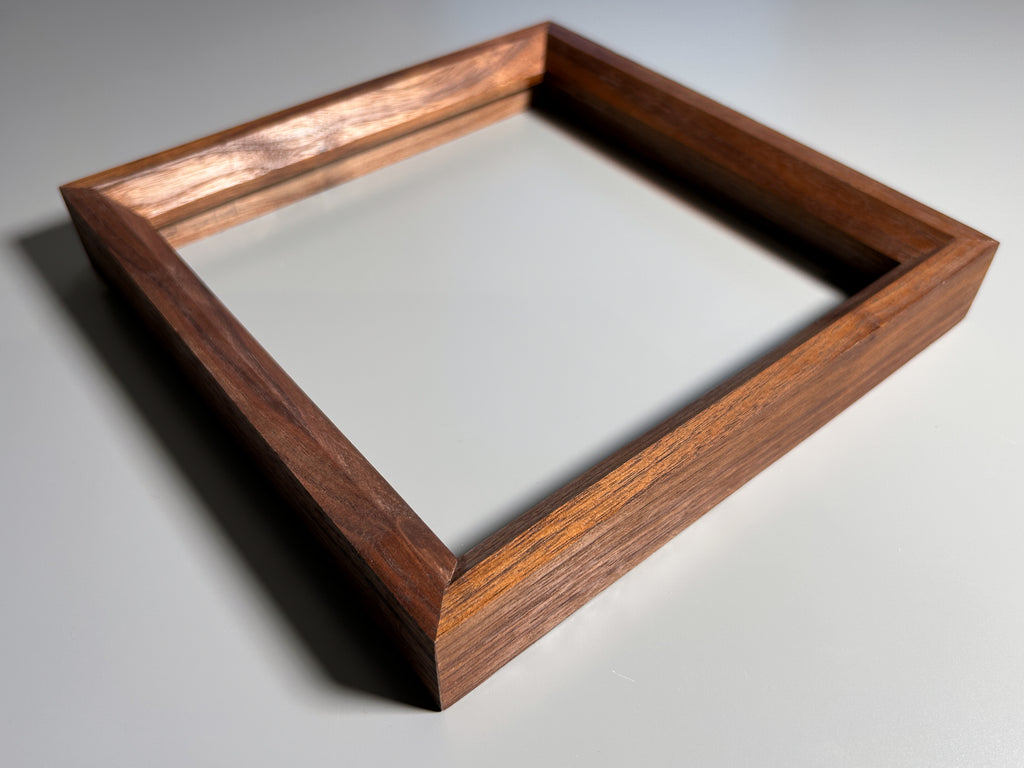 Walnut Picture Frame 8x8 inches (20x20 cm)