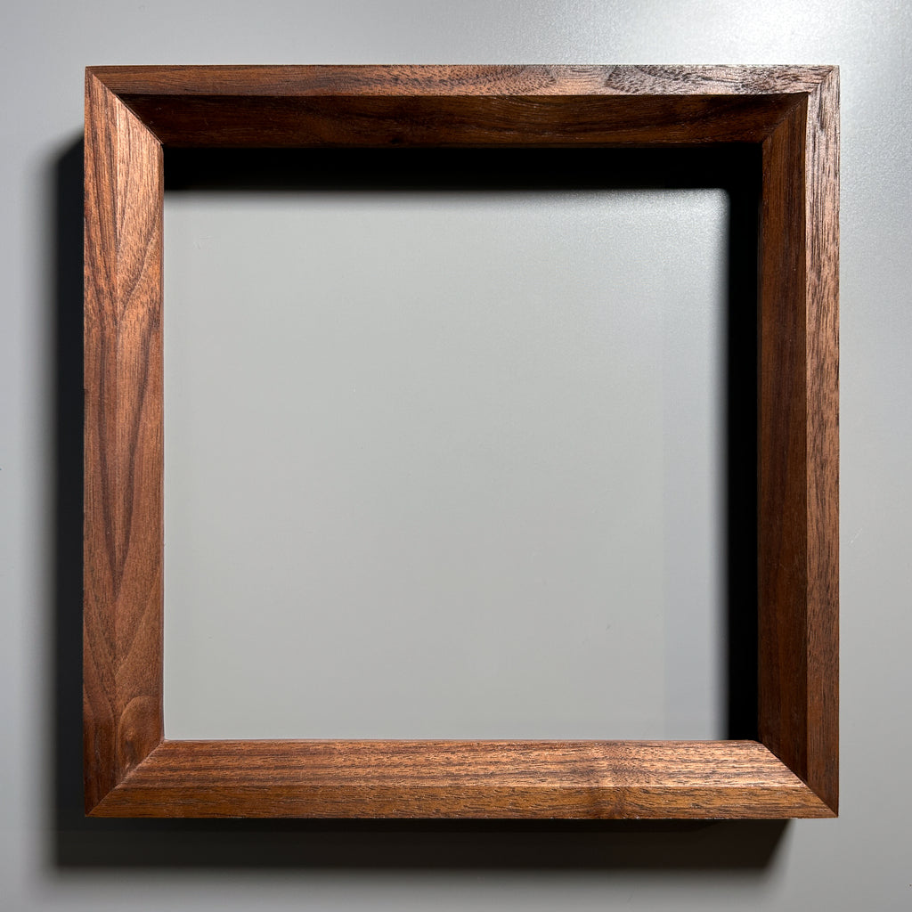 Walnut Picture Frame 8x8 inches (20x20 cm)