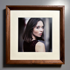 Handmade Walnut Wood Frame – 30x30 cm (12x12 inches)