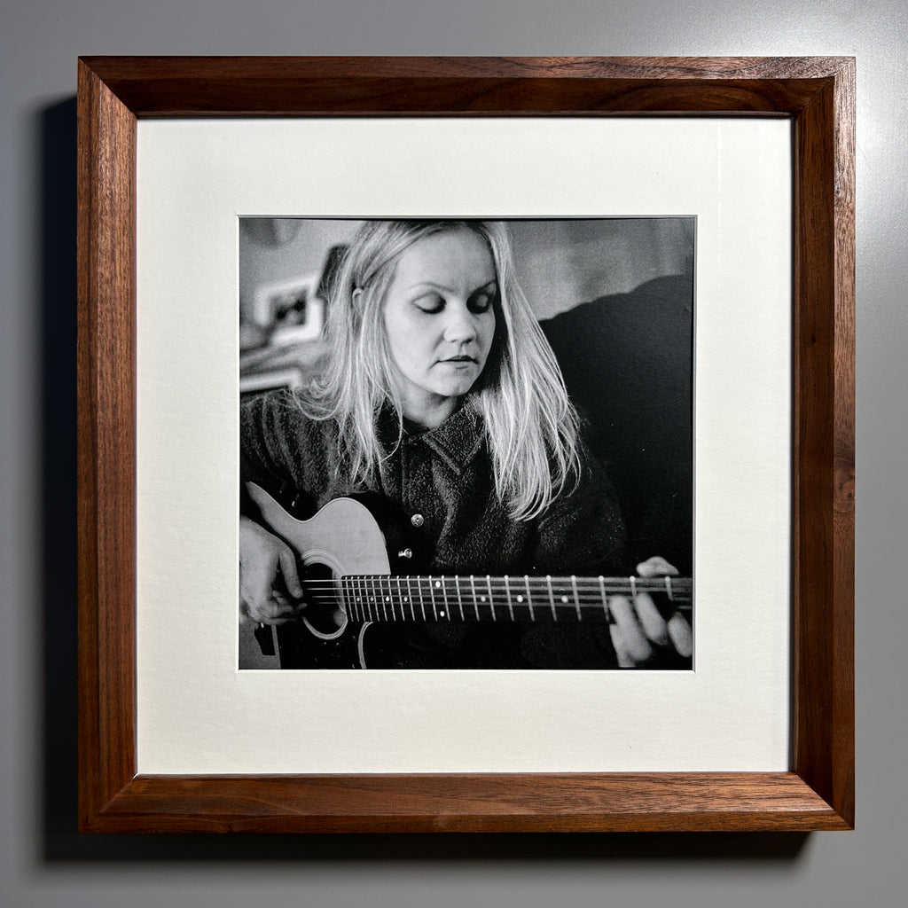 Handmade Walnut Wood Frame – 30x30 cm (12x12 inches)