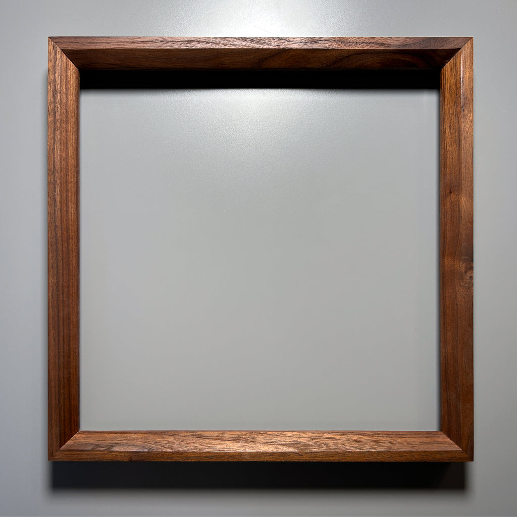 Handmade Walnut Wood Frame – 30x30 cm (12x12 inches)