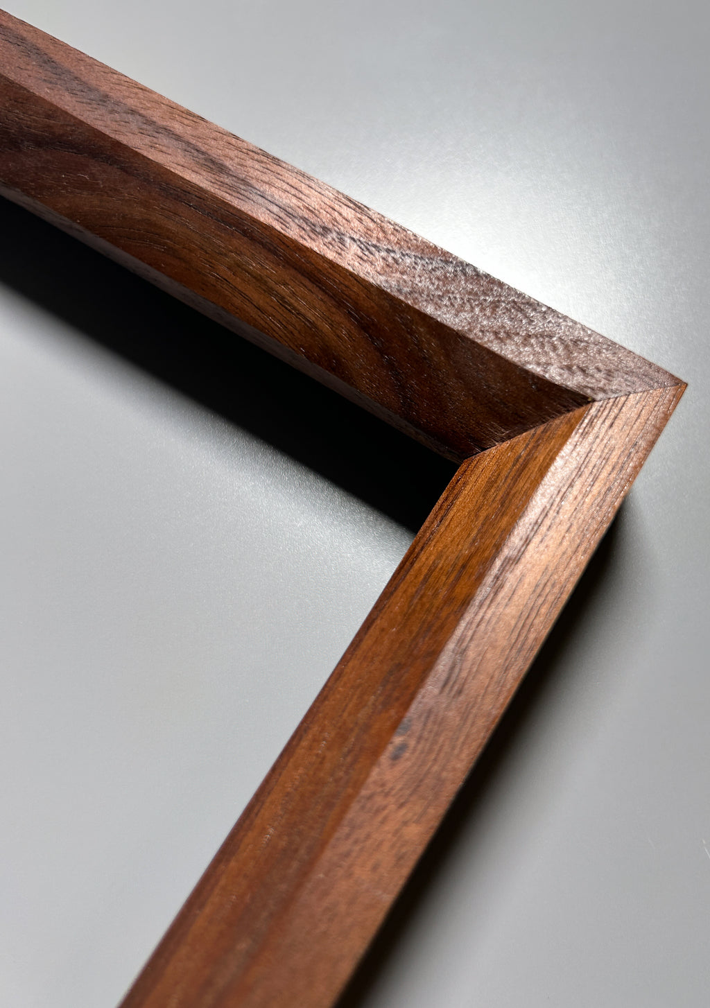 Handmade Walnut Wood Frame – 30x30 cm (12x12 inches)