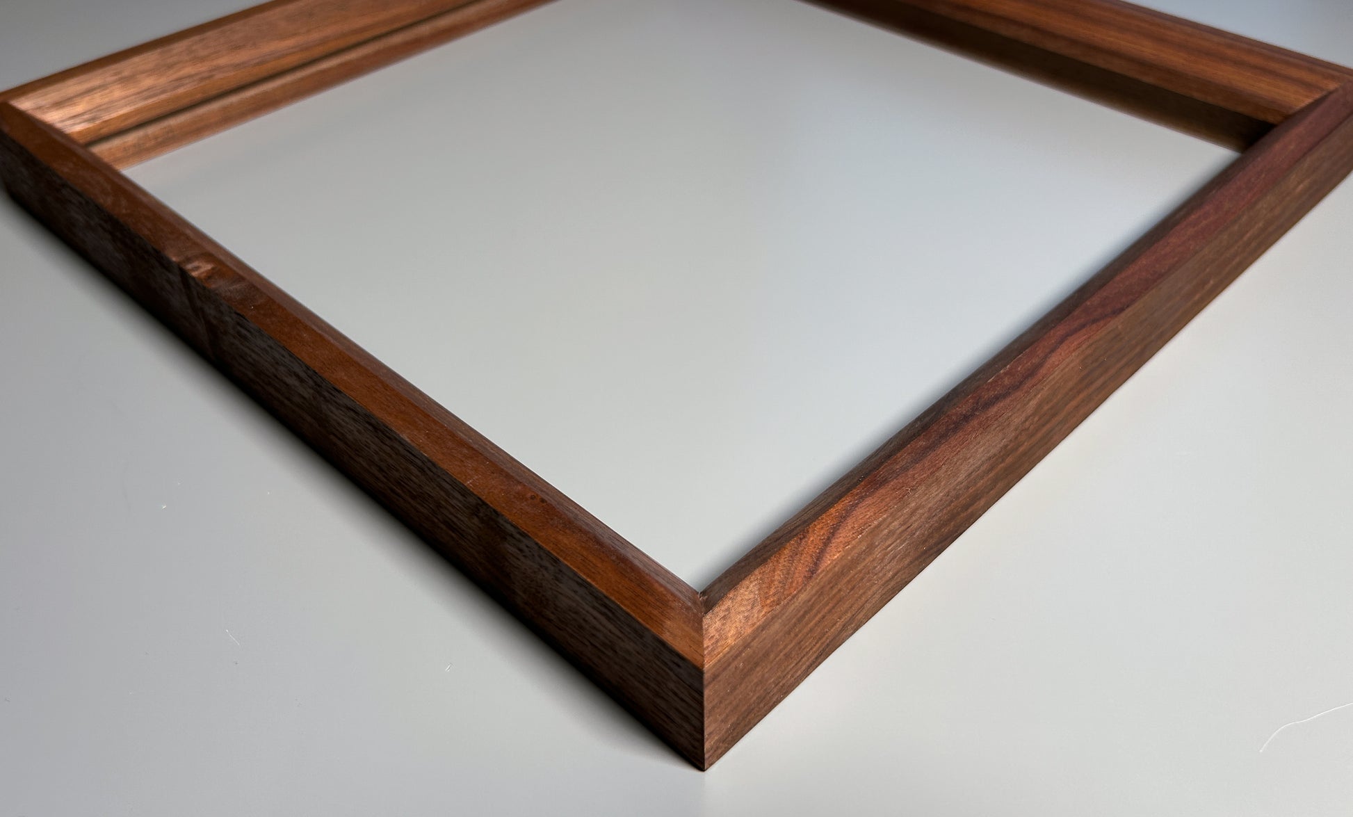 Handmade Walnut Wood Frame – 30x30 cm (12x12 inches)