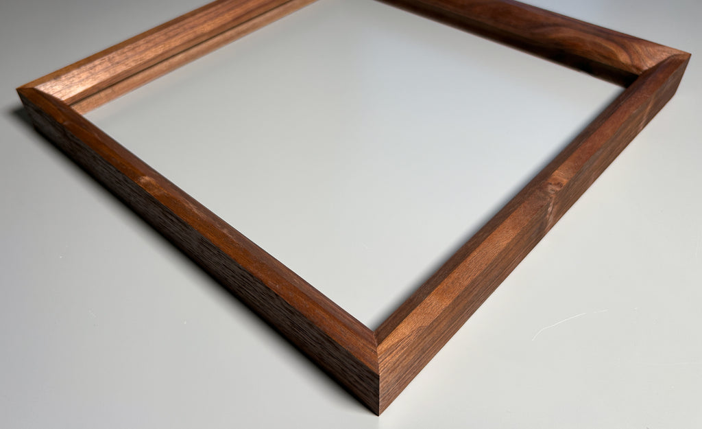 Handmade Walnut Wood Frame – 30x30 cm (12x12 inches)