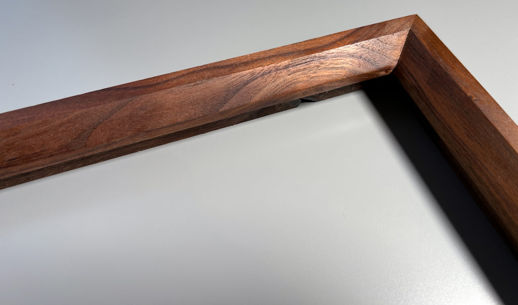 Handmade Walnut Wood Frame – 30x30 cm (12x12 inches)