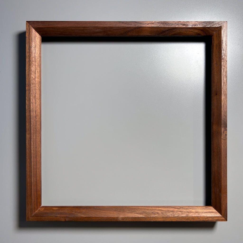 Handmade Walnut Wood Frame – 30x30 cm (12x12 inches)