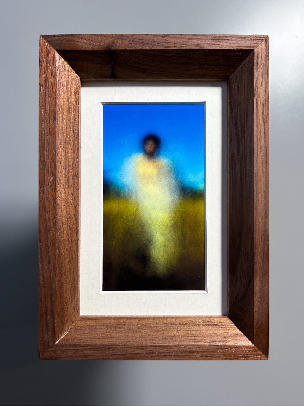 Walnut Picture Frame 4x6 inches (10×15 cm)