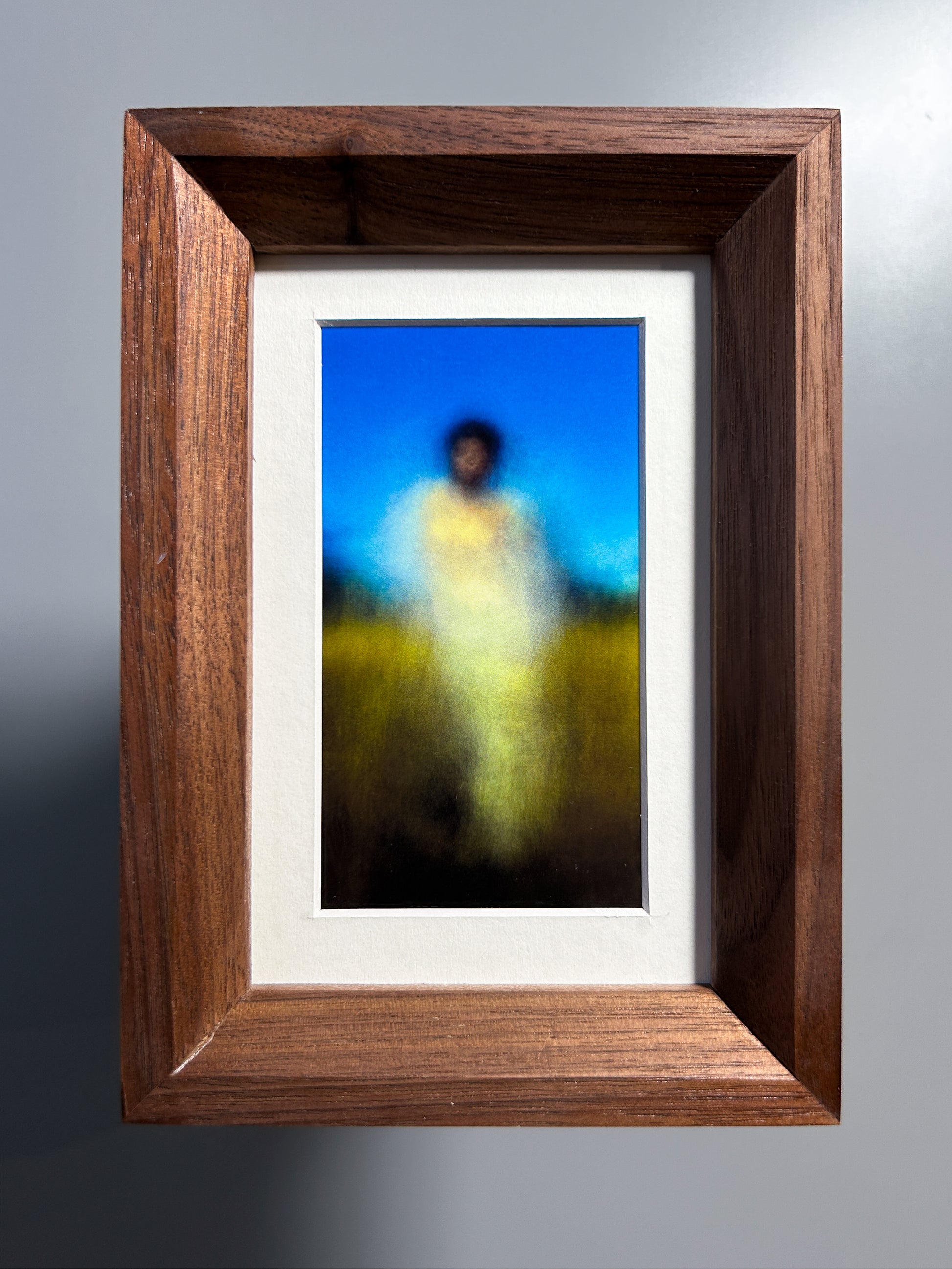 Walnut Picture Frame 4x6 inches (10×15 cm)