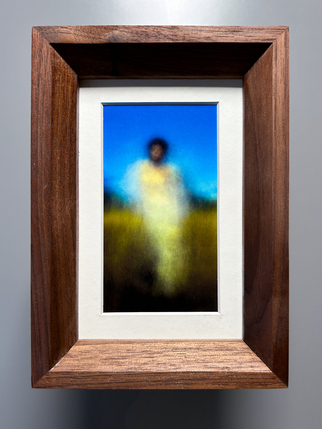 Walnut Picture Frame 4x6 inches (10×15 cm)