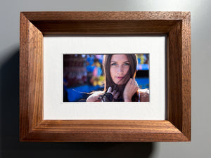 Walnut Picture Frame 5×7 inches (13x18 cm)