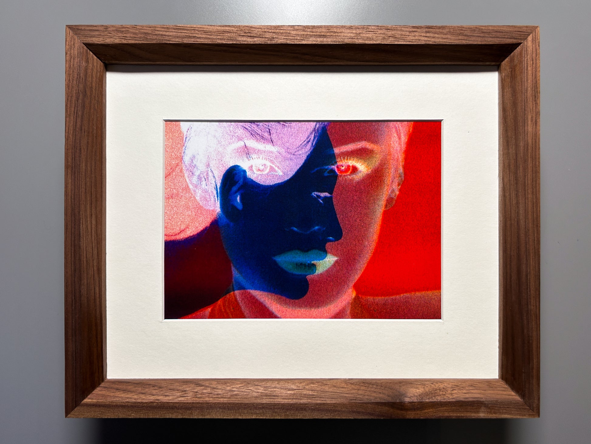 Handmade Walnut Wood Picture Frame 8×10 inch (20x25 cm)