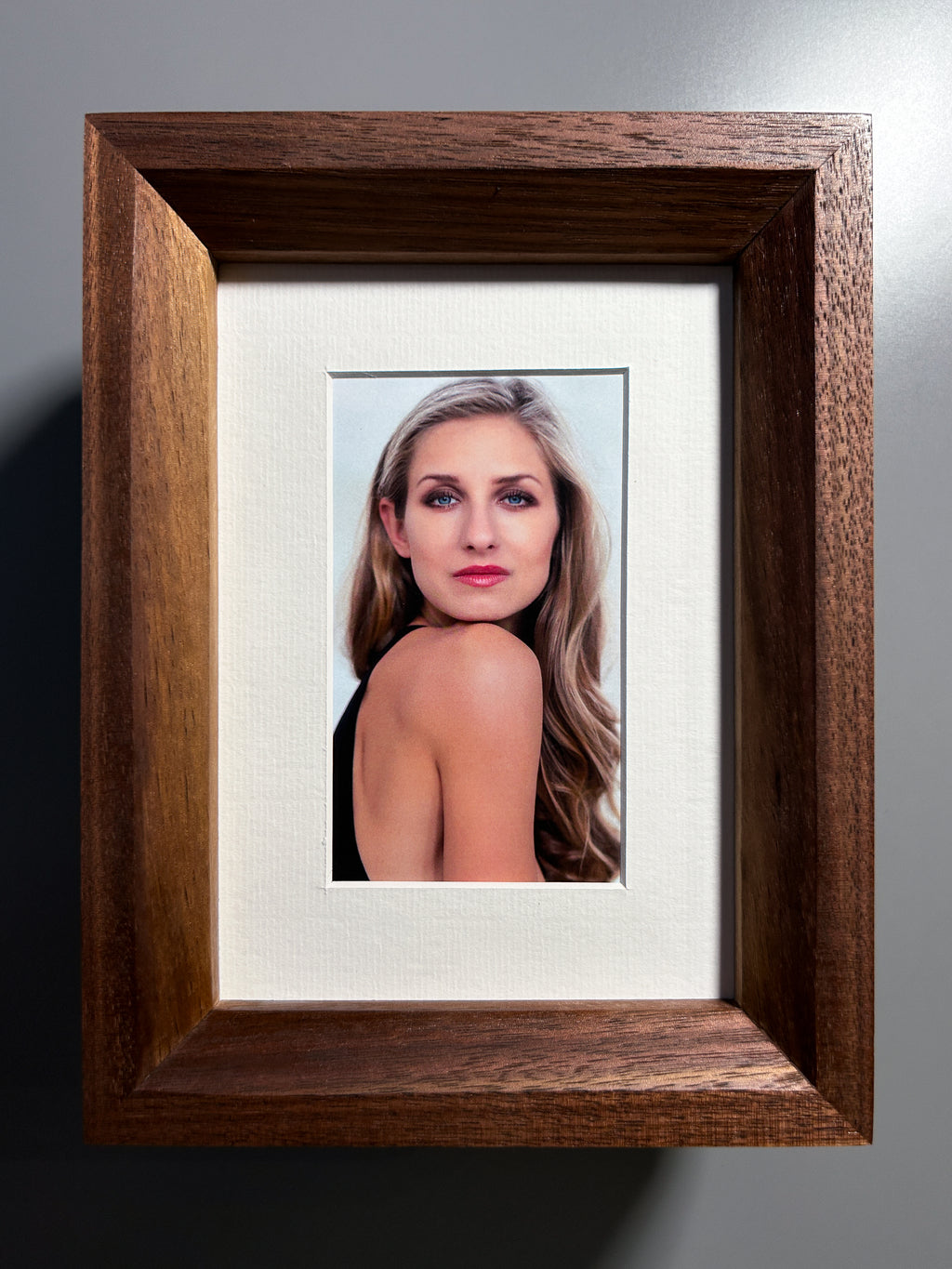 Walnut Picture Frame Handmade 5x7 inches