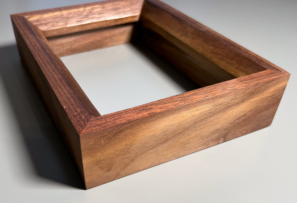 Walnut Picture Frame Handmade 5x7 inches