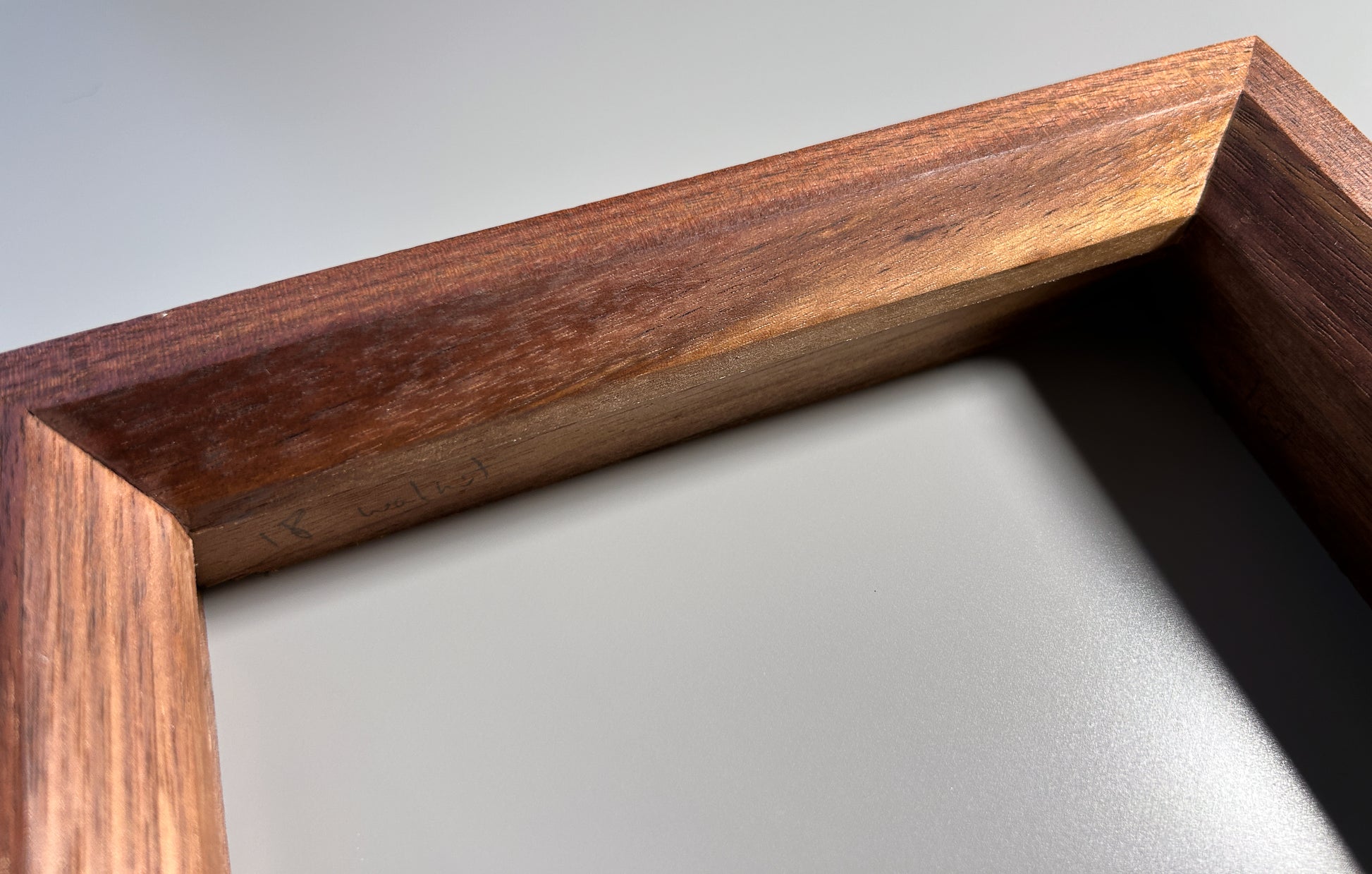 Walnut Picture Frame Handmade 5x7 inches