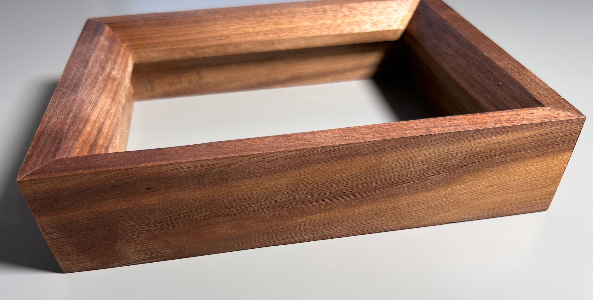 Wood Picture Frame Walnut Handmade 5x7 inches