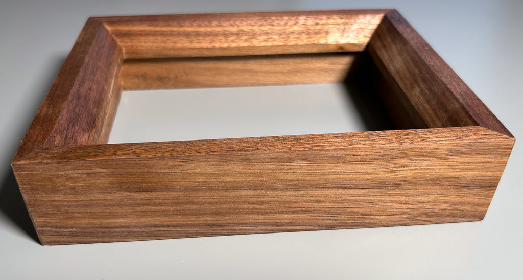 Wood Picture Frame Walnut Handmade 5x7 inches