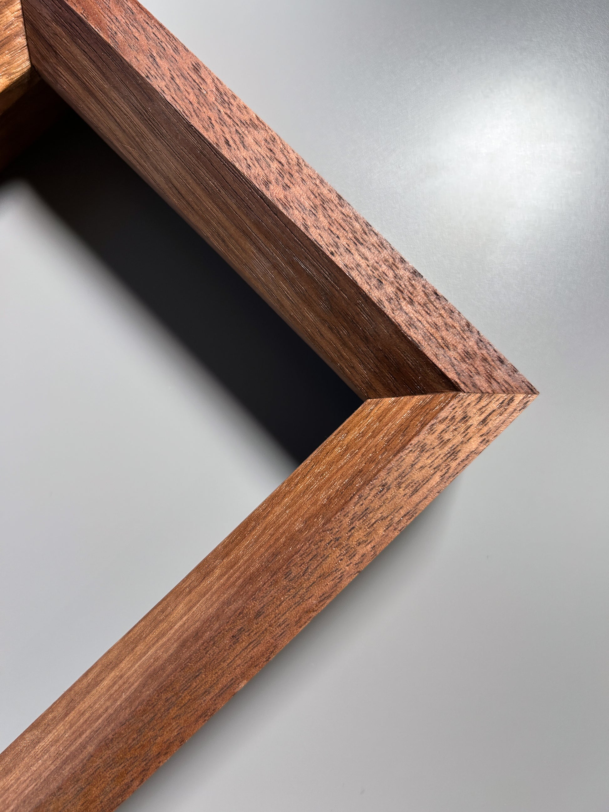 Wood Picture Frame Walnut Handmade 5x7 inches