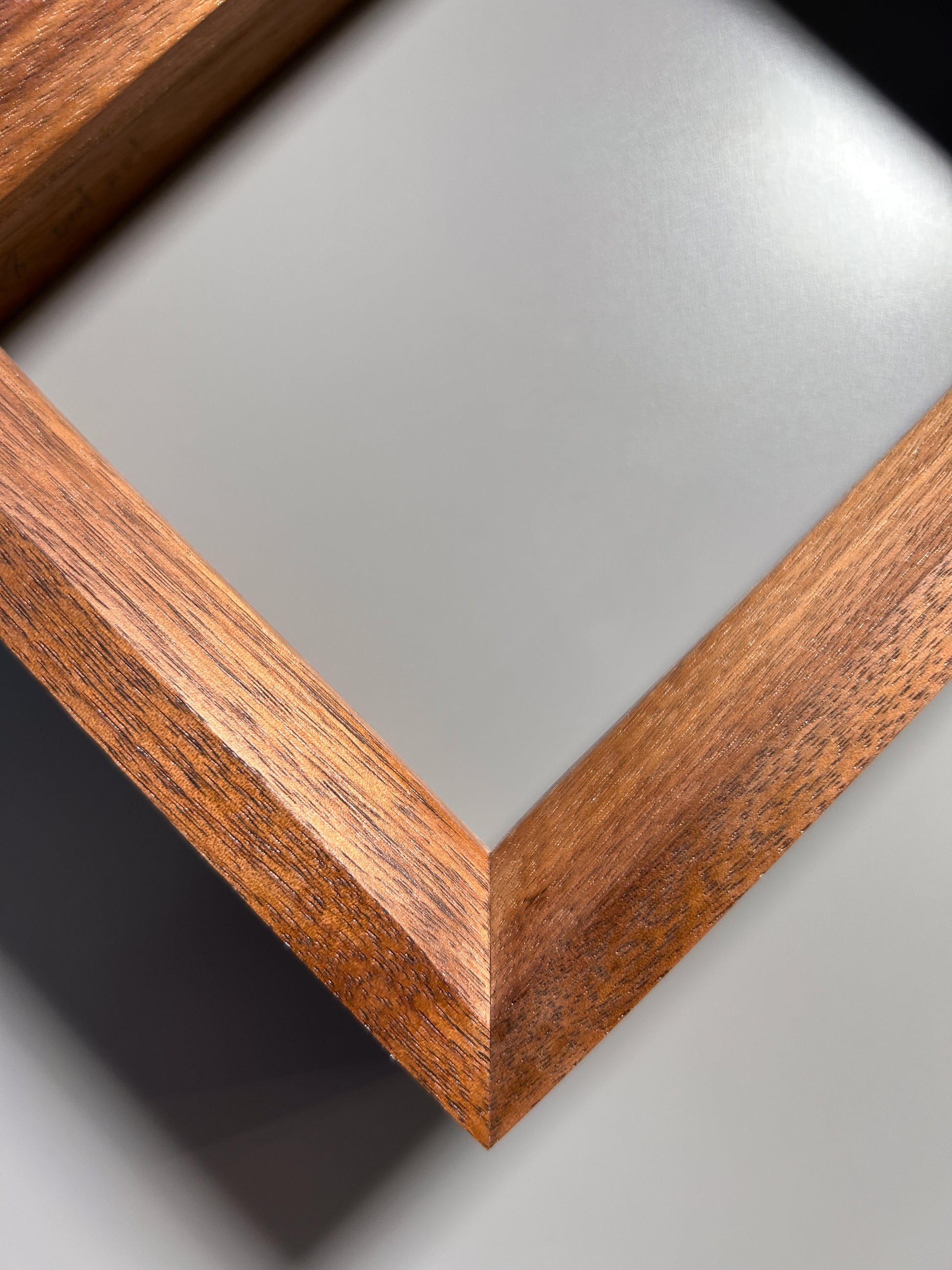 Wood Picture Frame Walnut Handmade 5x7 inches