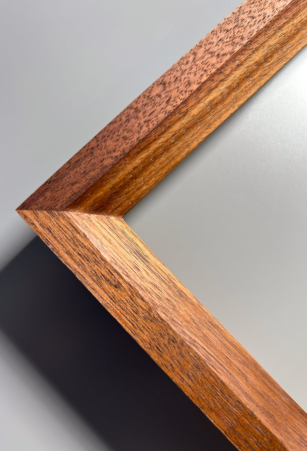 Wood Picture Frame Walnut Handmade 5x7 inches