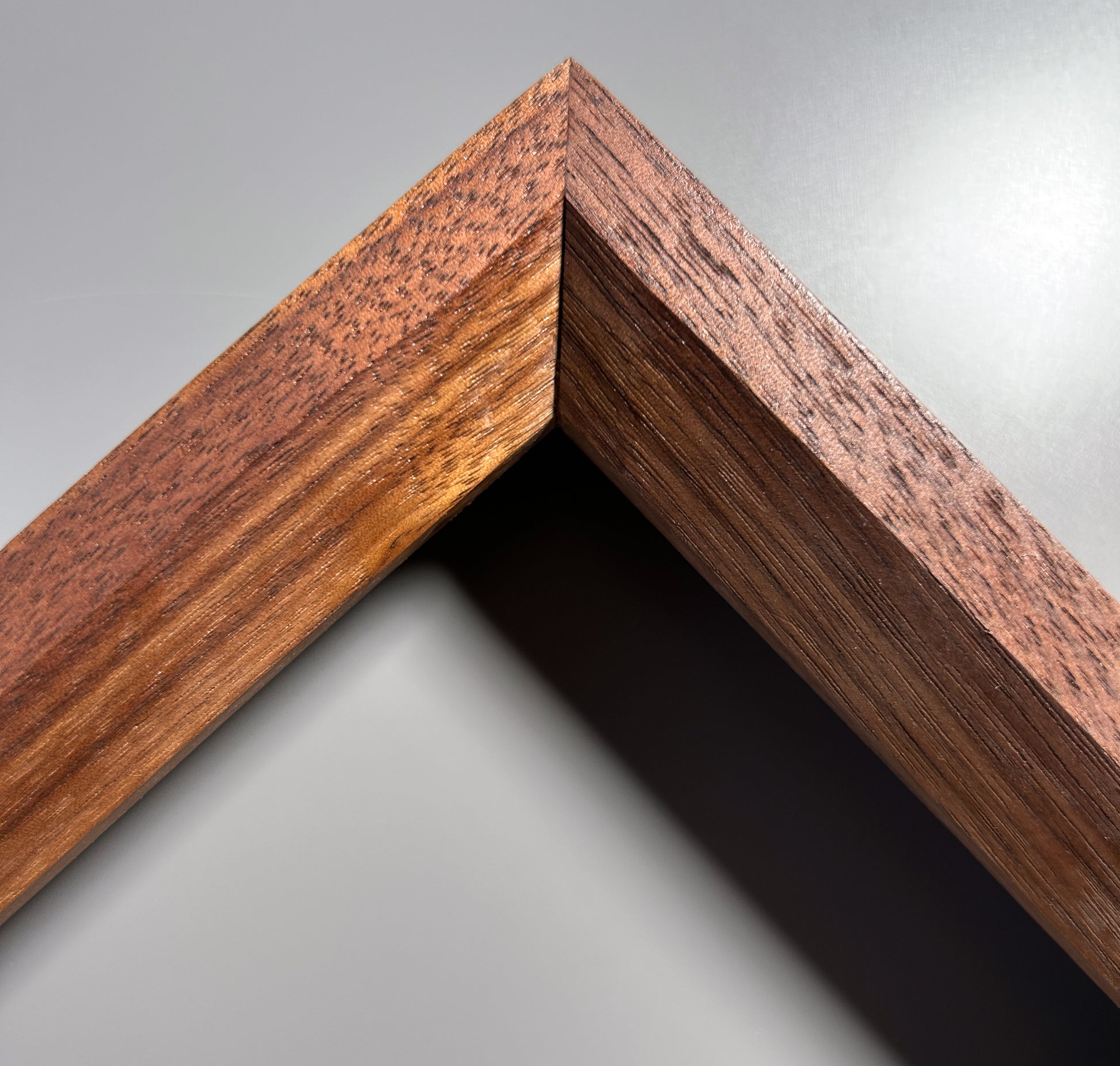 Wood Picture Frame Walnut Handmade 5x7 inches