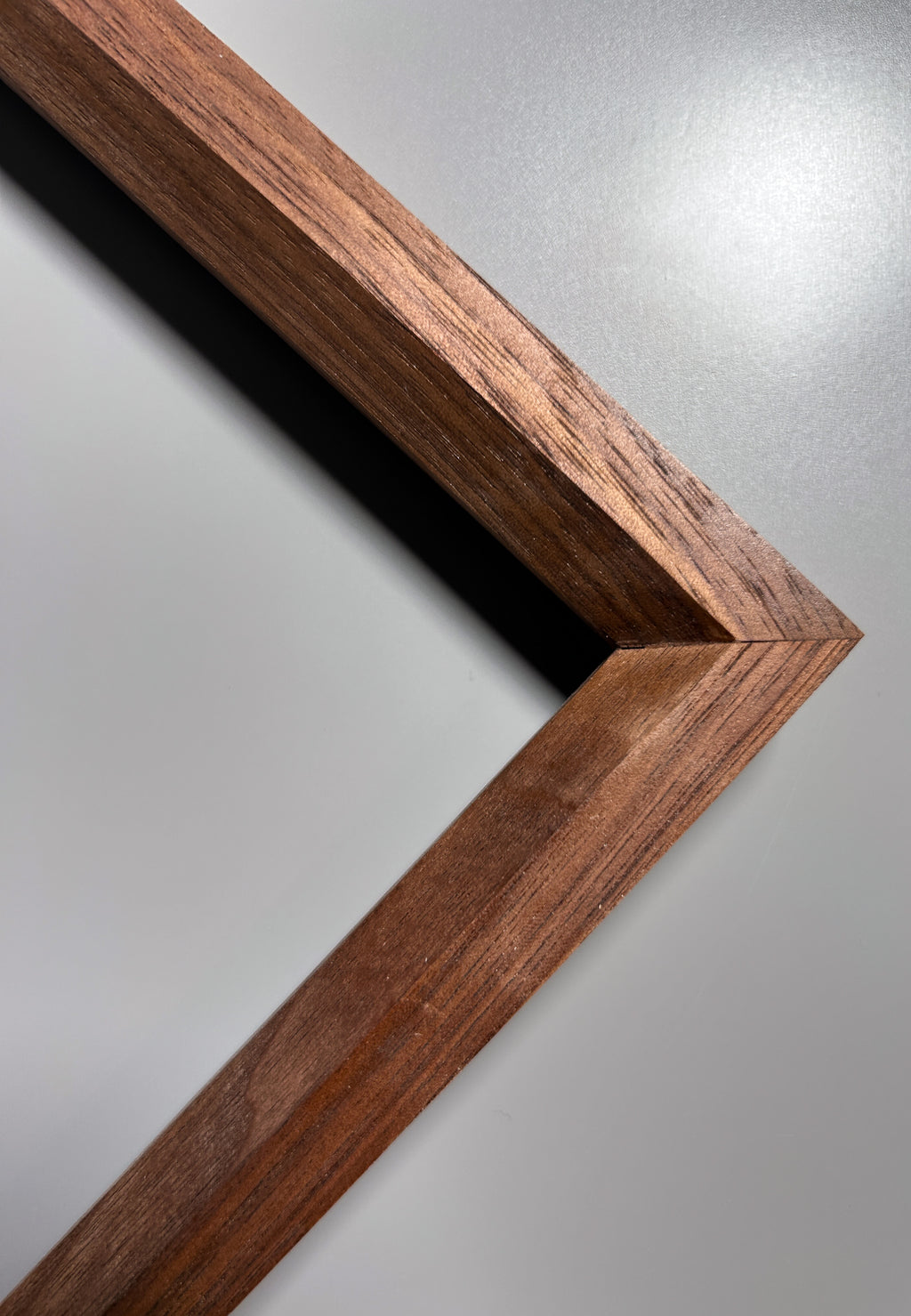 artisan picture frame made from exotic wood walnut 8x10 inches