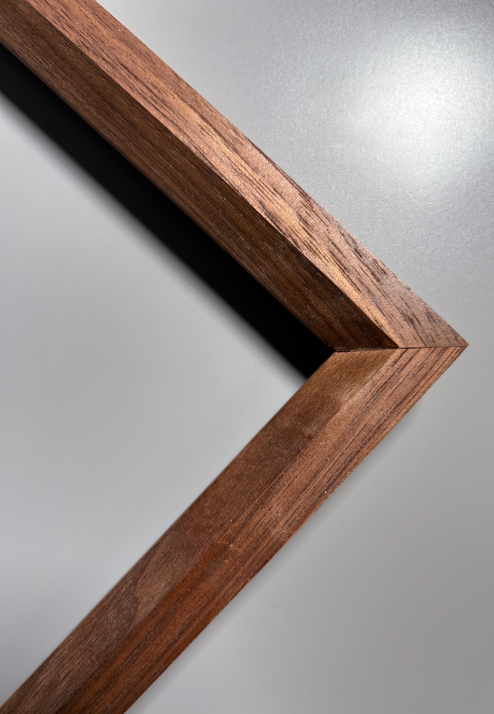 artisan picture frame made from exotic wood walnut 8x10 inches