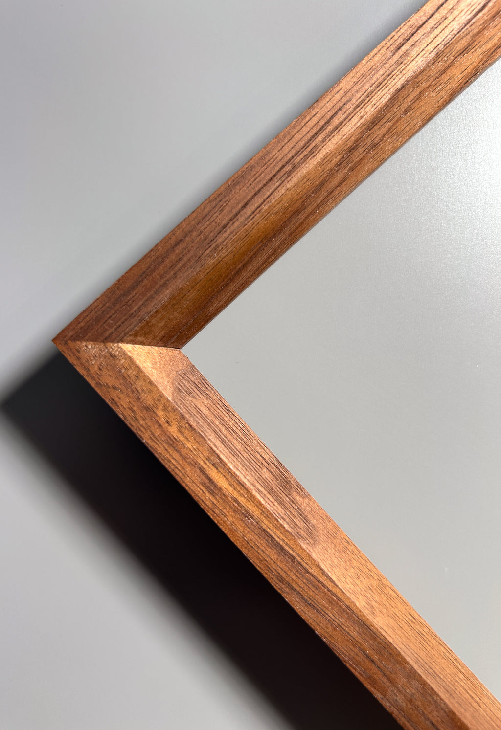 artisan picture frame made from exotic wood walnut 8x10 inches