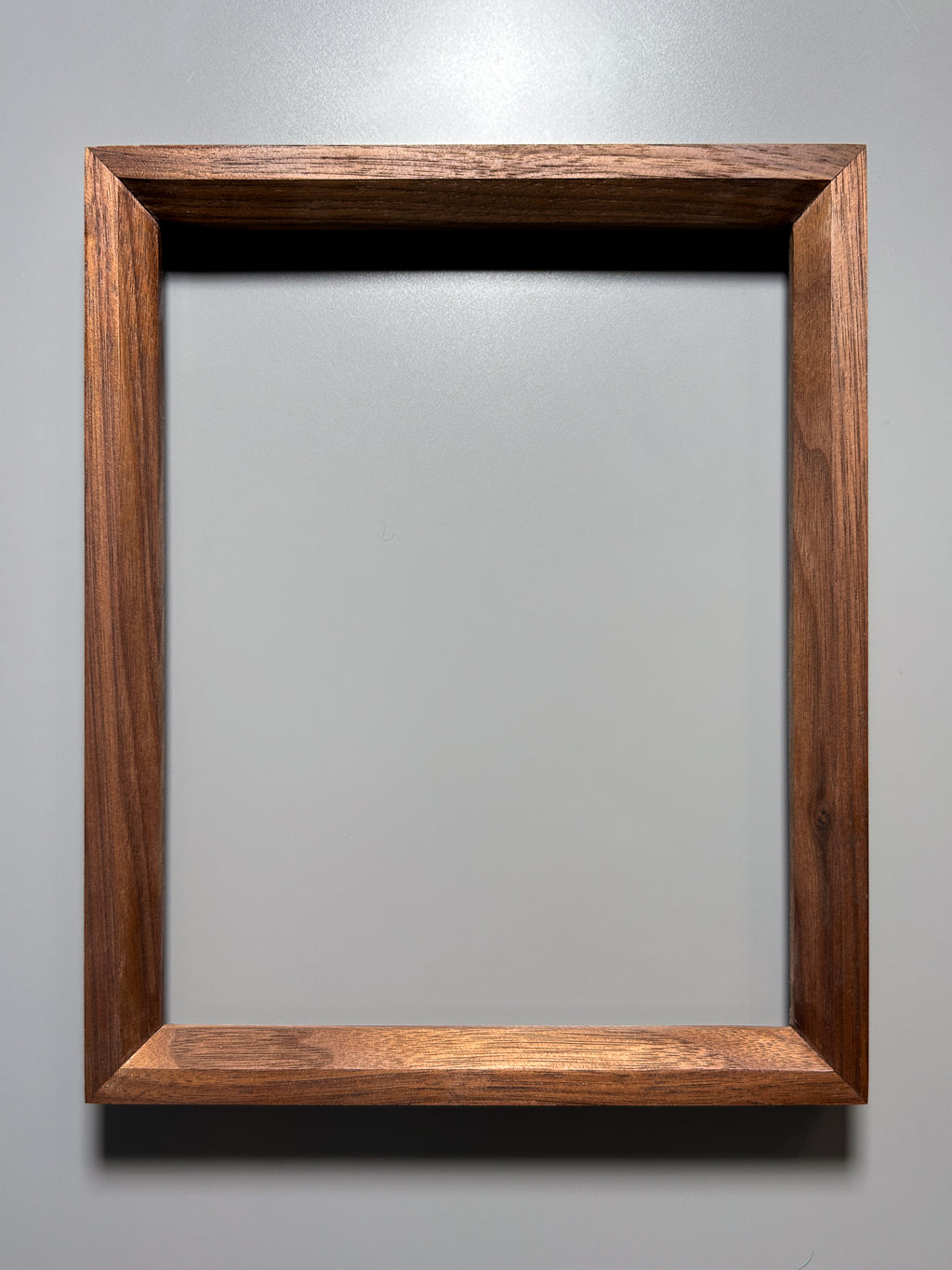 artisan picture frame made from exotic wood walnut 8x10 inches