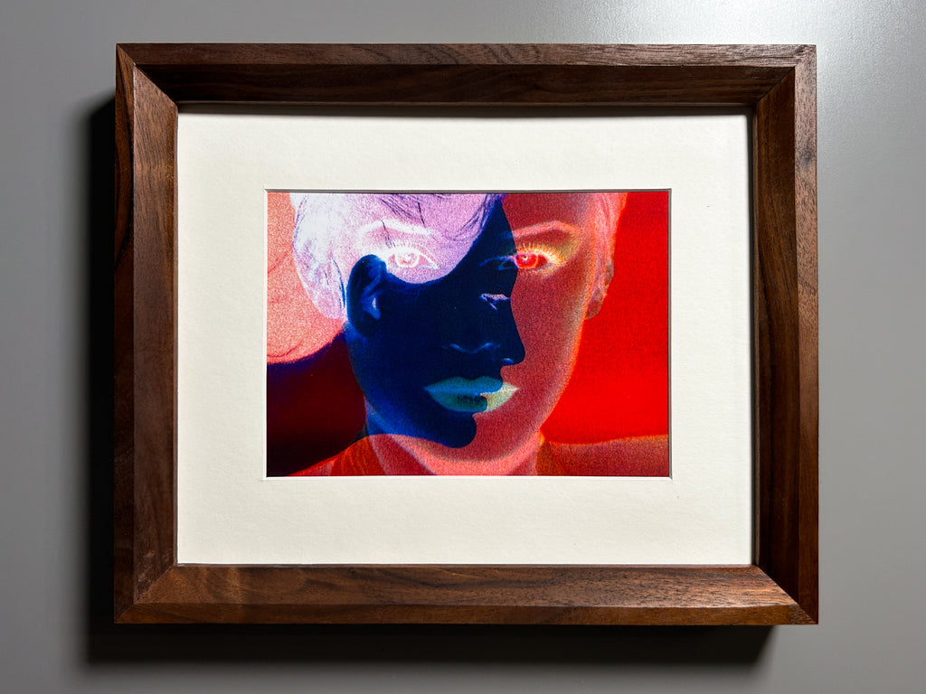 custom handmade photo frame Walnut wood 8x10 inches