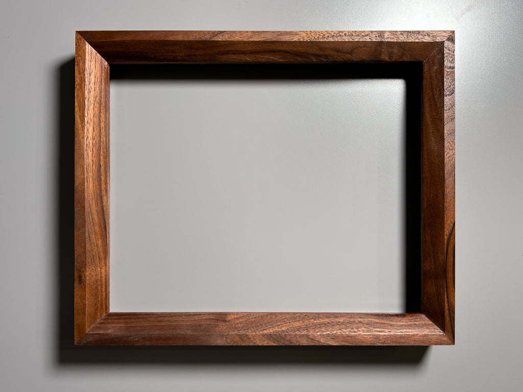 custom handmade photo frame Walnut wood 8x10 inches