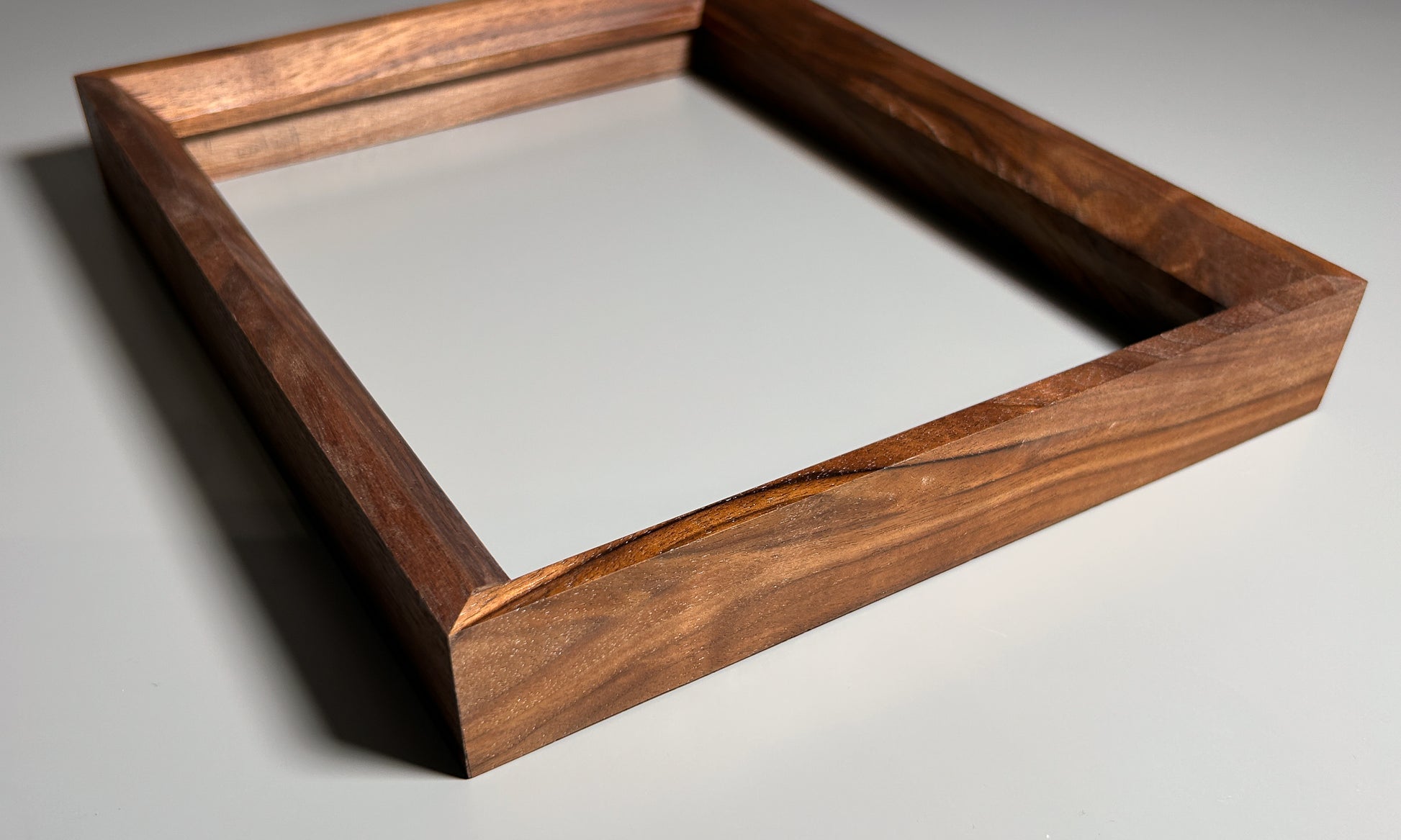 custom handmade photo frame Walnut wood 8x10 inches