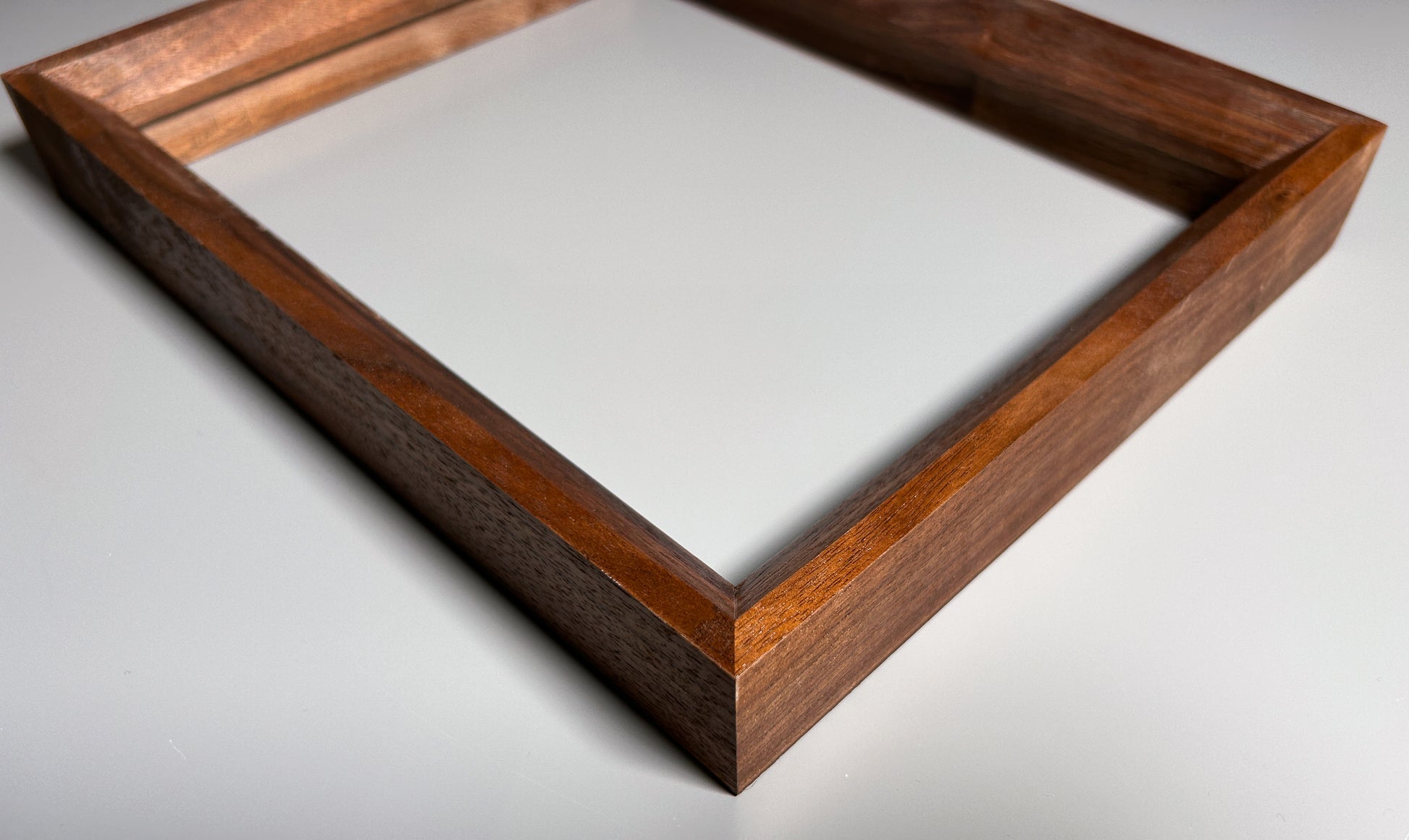 custom handmade photo frame Walnut wood 8x10 inches