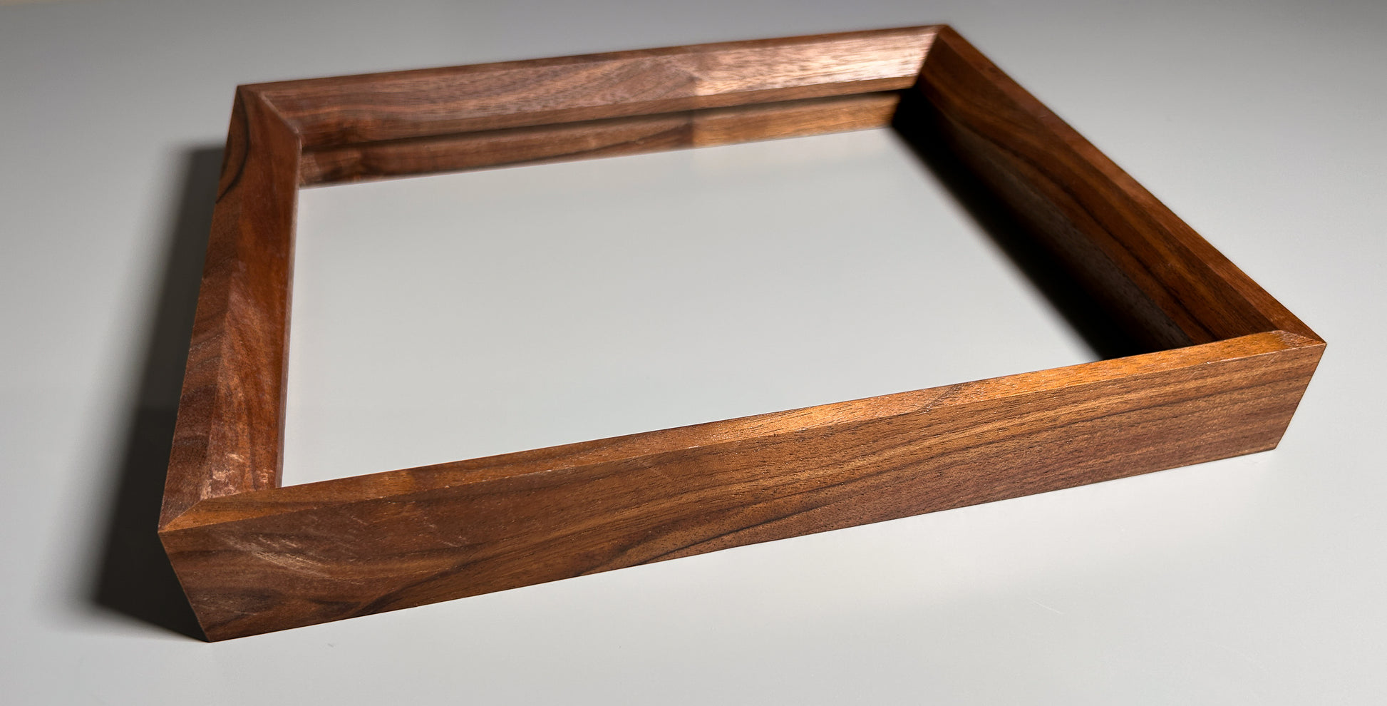 custom handmade photo frame Walnut wood 8x10 inches