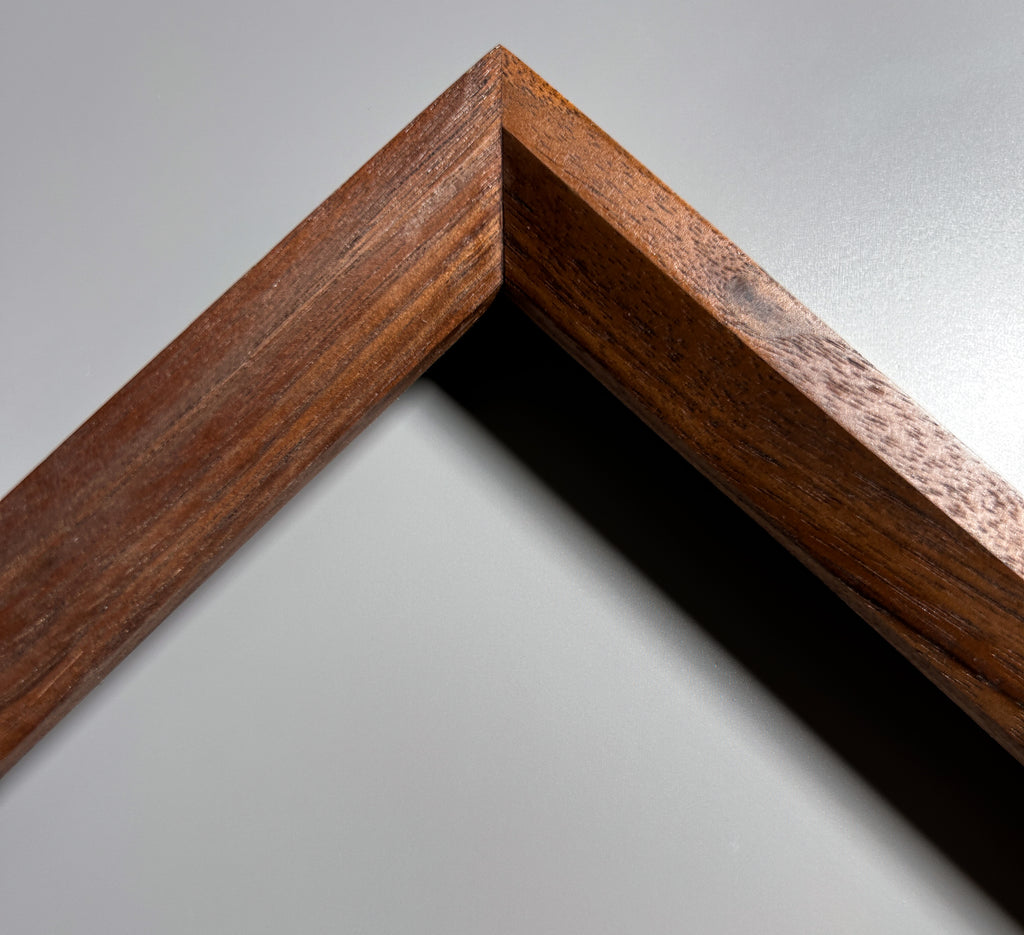 custom handmade photo frame Walnut wood 8x10 inches