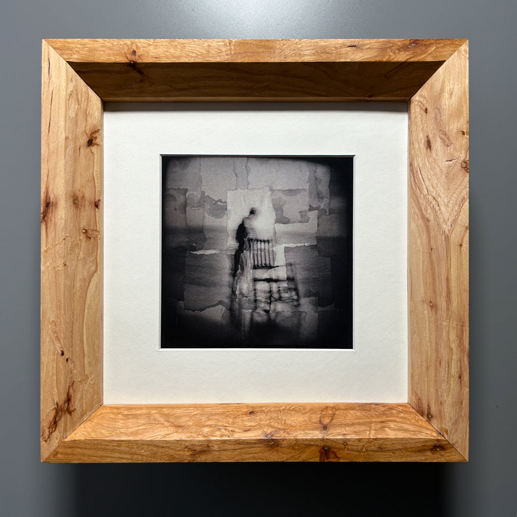 custom picture frame made in Europe Spalted maple 10x10 inches